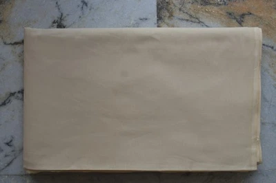 Bagru Cream Plain Fabric 100% Cotton 1 Yard Fabric NO TARRIF CHARGES 100%✅ ZK_69 - Image 1 of 4