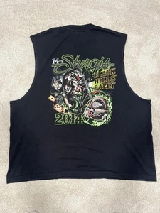 Sturgis - Herren Tank Top - 2014 (Größe: 2XL) - Black Hills Rally (Farbe: Schwarz) - Bild 1 von 8
