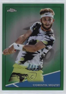 2021 Topps Cromo Verde Rifrattore /75 Corentin Moutet #48 Rookie RC - Foto 1 di 3