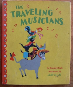 Vintage Bonnie Buch ~ DIE REISENDEN MUSIKER mit Schutzumschlag ~ TOP - Bild 1 von 21
