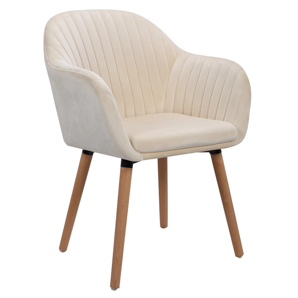 WOLTU 1x Esszimmerstühle Küchenstuhl Polsterstuhl Wohnzimmerstuhl Design Stuh...