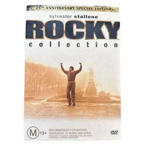 ROCKY Collection 25th Anniversary DVD Special Edition Movies 1-5. FREE POSTAGE. - Picture 1 of 3