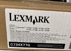 Neu Lexmark C734X77G Resttonerbehälter für C734 C736 X736 X738 C746 C748 - Bild 1 von 1