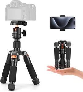 K&F Concept 52cm Mini Desktop Tripod with 360° Ball Head for Camera 6 KG Load - Picture 1 of 8