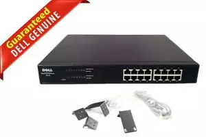 Dell PowerConnect 2616 16 Port 10/100 MB/s Fast Ethernet Swtich F3842 - Picture 1 of 5
