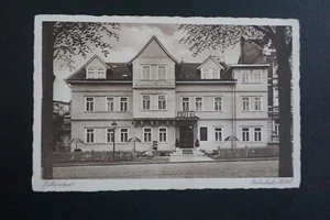 AK Halberstadt Bahnhofshotel 1940 - Bild 1 von 2