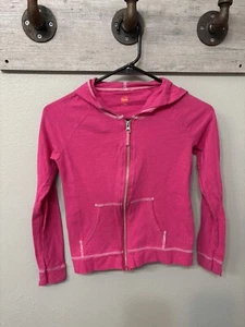 Hanes Girls Zip Up Hoodie, Size Large, Slim Fitting - Picture 1 of 1