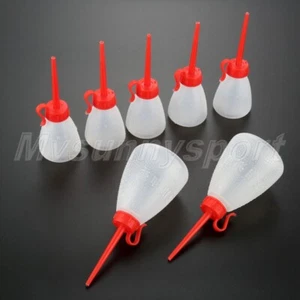 Plastic Oiler Pot Double Needle Machine Oiler 60ml/180ml Long Mouth Parts - Picture 1 of 8