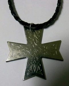 Halskette Keltenkreuz Necklace Celtic Cross Kreuz Mystic Gothic 231 - Bild 1 von 1