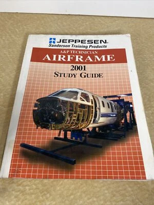 A&P Technician Airframe Study Guide by Sanderson, Jeppesen - Image 1 of 2