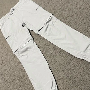 Eddie Bauer Pants Kids L Gray Outdoor Convertible Hiking Windbreaker - Picture 1 of 18