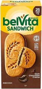 Whizzotech belVita Dark Chocolate Creme Breakfast Biscuits (25 pk.), 1 Count - Picture 1 of 8