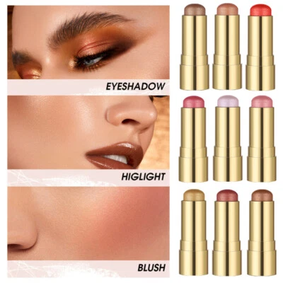 Φ Lidschatten-Rouge-Stick Wasserfest Multifunktional Hochglänze /? /? - Bild 1 von 4