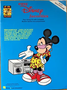 Easy Disney Favorites: Alto Saxophone Play-Along with CD - Picture 1 of 2