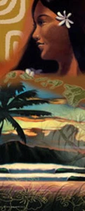 Impresión artística Door To Paradise Wade Koniakowsky 8x20 - Imagen 1 de 1