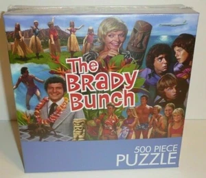 New The Brady Bunch 500 Piece Jigsaw Puzzle TV Show HAWAII BOUND Gag Gift 18x24" - Picture 1 of 6
