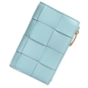 BOTTEGA VENETA Maxi Intrecciato Cassette Medium Wallet Lambskin, Ice 750262 - Picture 1 of 10