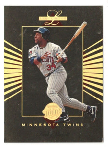Kirby Puckett 1994 Leaf Limited Gold All-Stars /10,000 #9 Insert Card