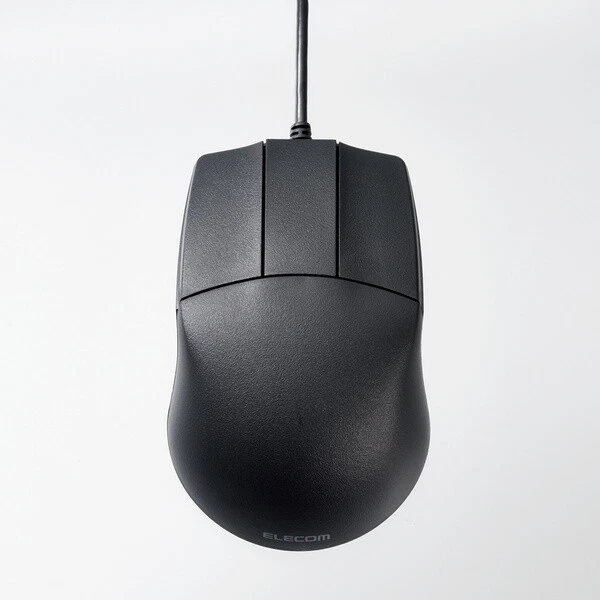 M-CAD01UBBK Official ELECOM 3 button mouse for 3D CAD "Wired / Black" - Image 1 of 4