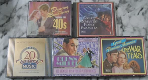 Readers Digest 5 CD Lot Glenn Miller 20th Century Music War Years the 40s Piano - Picture 1 of 2