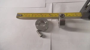 2er Set Edelstahl Einzelstück 3/4" Schaftmanschetten Klemme Stil 3/4" Innendurchmesser x 1-1/2" Außendurchmesser - Bild 1 von 3