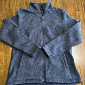 North Face Womens Full Zip Fleece Jacket Size L - Picture 1 of 7