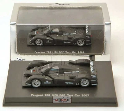 1:87 Spark Peugeot 908 Test Car 2007 Sp87007  Modellino - Immagine 1 di 2
