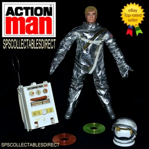 Action Man Vintage Palitoy 2nd Issue Talking Astronaut c1974-76 FREE POST UK - Picture 1 of 24