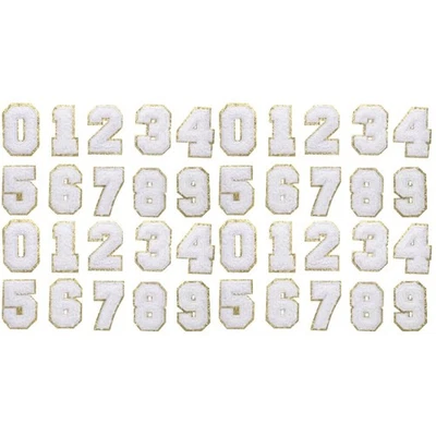 2 Pack Embroidery Applique Patches Clothing Embroidered Decorative - Image 1 of 4