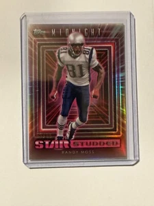 2024 Topps Midnight Randy Moss Star Studded #/99 Patriots - Picture 1 of 2