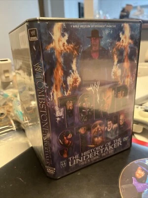 WWE TOMBSTONE: THE HISTORY OF THE UNDERTAKER 3-Disc Wrestling DVD Set Tested - Image 1 of 3