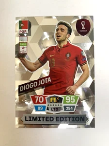 DIOGO JOTA PORTUGAL FIFA WORLD CUP QATAR ADRENALYN XL LIMITED EDITION CARD 2022 - Picture 1 of 2
