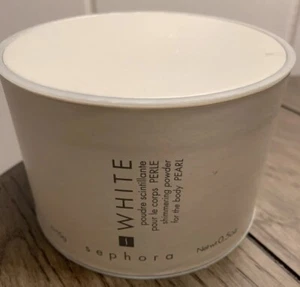 SEPHORA White Shimmering Powder for the Body in Pearl. .5 oz - Picture 1 of 8