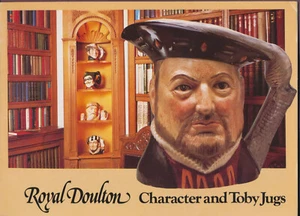 Royal Doulton Character & Toby Jugs BROCHURE 1978 8 Pages Booklet - Picture 1 of 3
