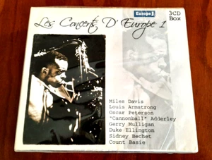 Les Concerts D'Europe 1: Miles Davis, Cannonball Adderley, Jimmy Smith (3CD) I54 - Picture 1 of 10