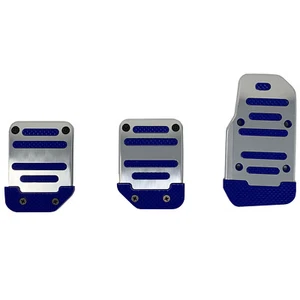 Paquete extremo de 3 piezas con almohadilla manual universal azul y cromo - Imagen 1 de 1