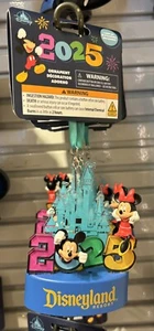 2025 Disneyland Disney Parks Mickey & Minnie Mouse Castle Christmas Ornament - Picture 1 of 1