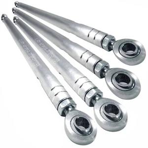 Heavy Duty CNC Billet Radius Rods w Chromoly / PTFE Heim Joints RZR PRO XP RAW - Bild 1 von 7