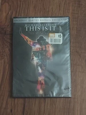 Michael Jackson - This Is It (DVD, 2009) Exclusive Limited Edition 2-Disc NE - Image 1 of 2