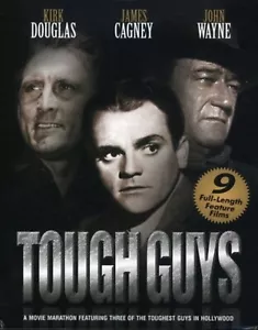 Tough Guys 9 movies Kirk Douglas John Wayne James Cagney DVD Steel Box~Like New - Picture 1 of 1