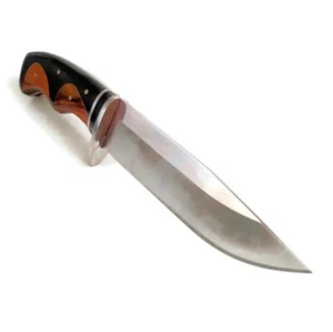 Timber Wolf Custum Handle EDC Fixed Blade Camping Hunting Knife w/Sheath - Picture 1 of 3