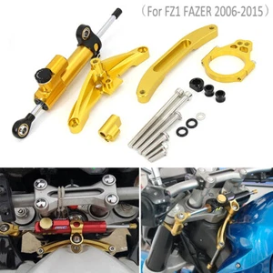 Kit de soporte de montaje estabilizador amortiguador de dirección para Yamaha FZ1 FAZER 2006-2015 - Imagen 1 de 7