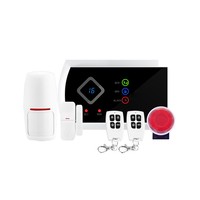 Home Security LED display G10A Wireless GSM SMS alarm system Supported APP