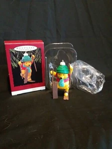 NIB Hallmark Keepsake Ornament, Winnie the Pooh on Skis, QX571-5 - Picture 1 of 14