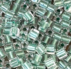 Metallic Blaugrün CL Miyuki Würfel 10g Quadratische Glasperlen Kumihino Weberei Zubehör - Bild 1 von 4