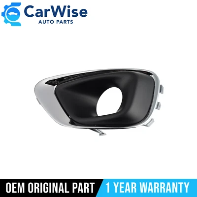 OEM NEW MOPAR 14-17 JEEP COMPASS FRONT LEFT SIDE FOG LIGHT LAMP BEZEL 68213205AA Foto 1 de 4