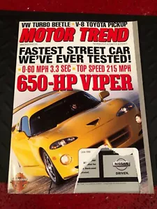 MOTOR TREND JUNI 1999 650 PS VIPER AUSGABE - Bild 1 von 1