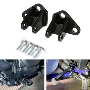 For Suzuki DR650/S/SE 1996-2023 2''(50mm) Footrest Footpeg Lowering Mounts Kit - Picture 1 of 9