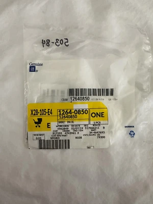 "NEW" ACDelco GM Secondary Air Injection Pump Cover Gasket 219-351 24577193 Foto 1 de 2