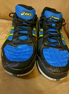 MENS ASICS GEL BLADE 4 squash racquetball badminton indoor court size 13 - Picture 1 of 12
